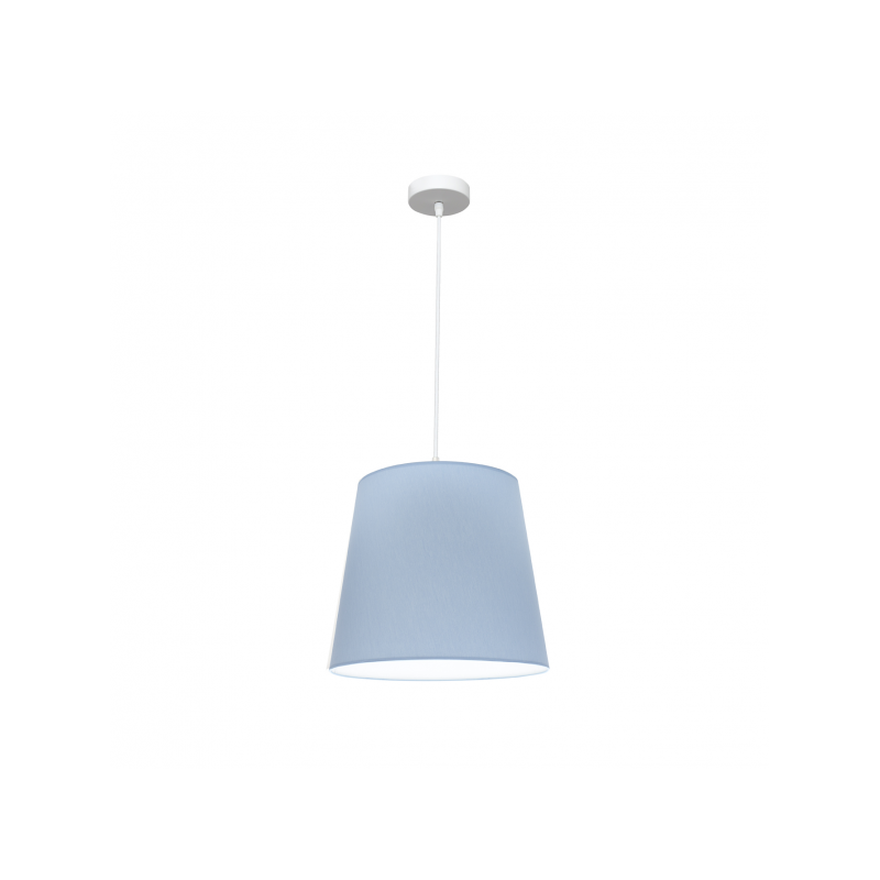 Colgante Maldivas 1xe27 Blanco/celeste Reg.35d