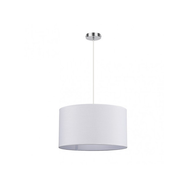 Colgante Chanza 2xe27 Cromo/blanco Regx40x40 Cm