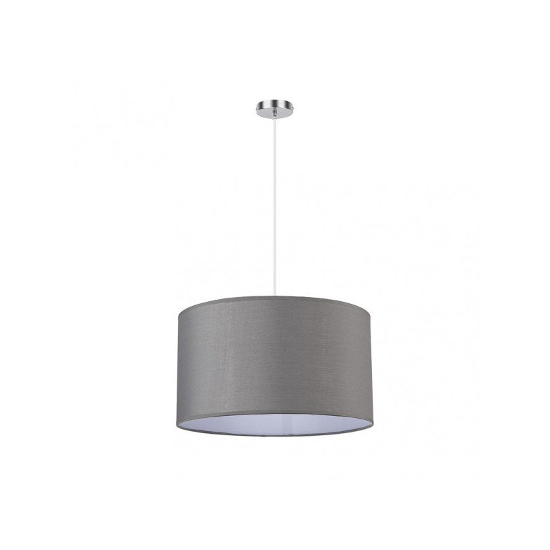 Colgante Chanza 2xe27 Cromo/gris Regx40x40 Cm