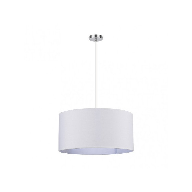 Colgante Chanza 3xe27 Cromo/blanco Regx50x50 Cm