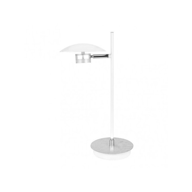 Sobremesa Ciudad Del Cabo 1l 6w 4000k Blanco/plata  42x23x15 Cm 540 Lm Dirigible y Orientable