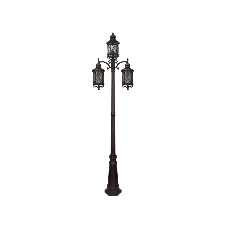 Farola Exterior Orquidea 3xe27 81x235