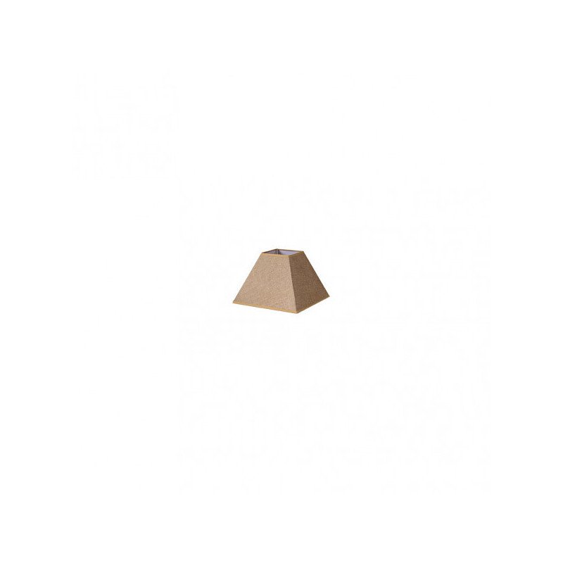 Pantalla Piramide Divos Pinza Marron 12dx7dx10h Saco-yute