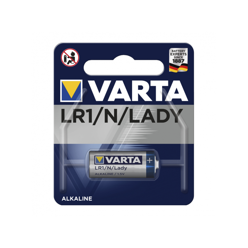 Blister 1 Pila Lr1 1,5 V Varta Alcalina Professional Electronics