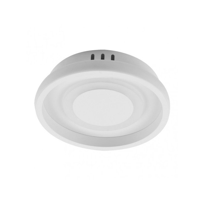 Plafon 20w 3000-4000-6000k Elma Blanco 5,5x21x21 Cm 1900 Lm C/memoria De Color De Luz