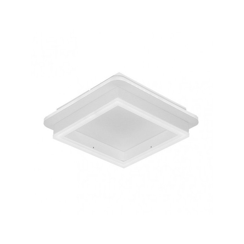 Plafon 41w 3000-4000-6000k Elma Blanco 7x24x24 3895 Lm C/memoria De Color De Luz