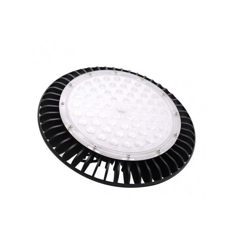 Campana Monzonita 150w 6500k Negro 16500lm Ip65 Led Smd 12,5x30x30 Cm