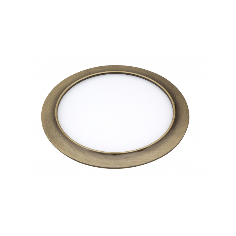 Downlight 15w 3000k Trevor Cuero 1.5x19x19 Cm 1200lm Corte 17d