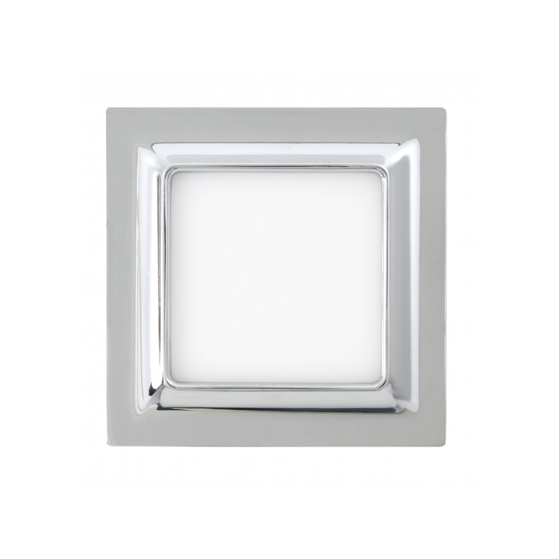 Downlight 9w 3000k Ventura Cromo 720lm 12x12