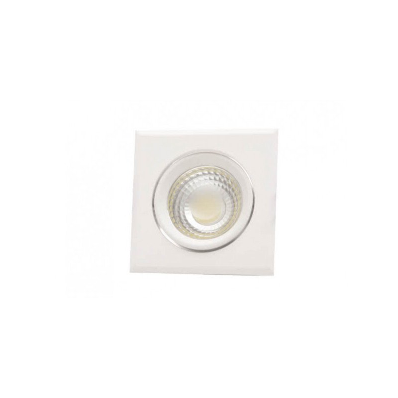 Downlight Cuadrado Led Urano 5w 450lm 4000k Blanco 9.5x9.5