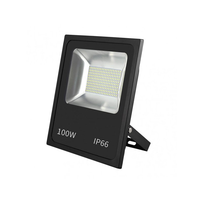 Proyector Led Smd Dacita 100w 6500k Negro 9000lm   120º Ip66 35,5x28,5x6,5 Cm